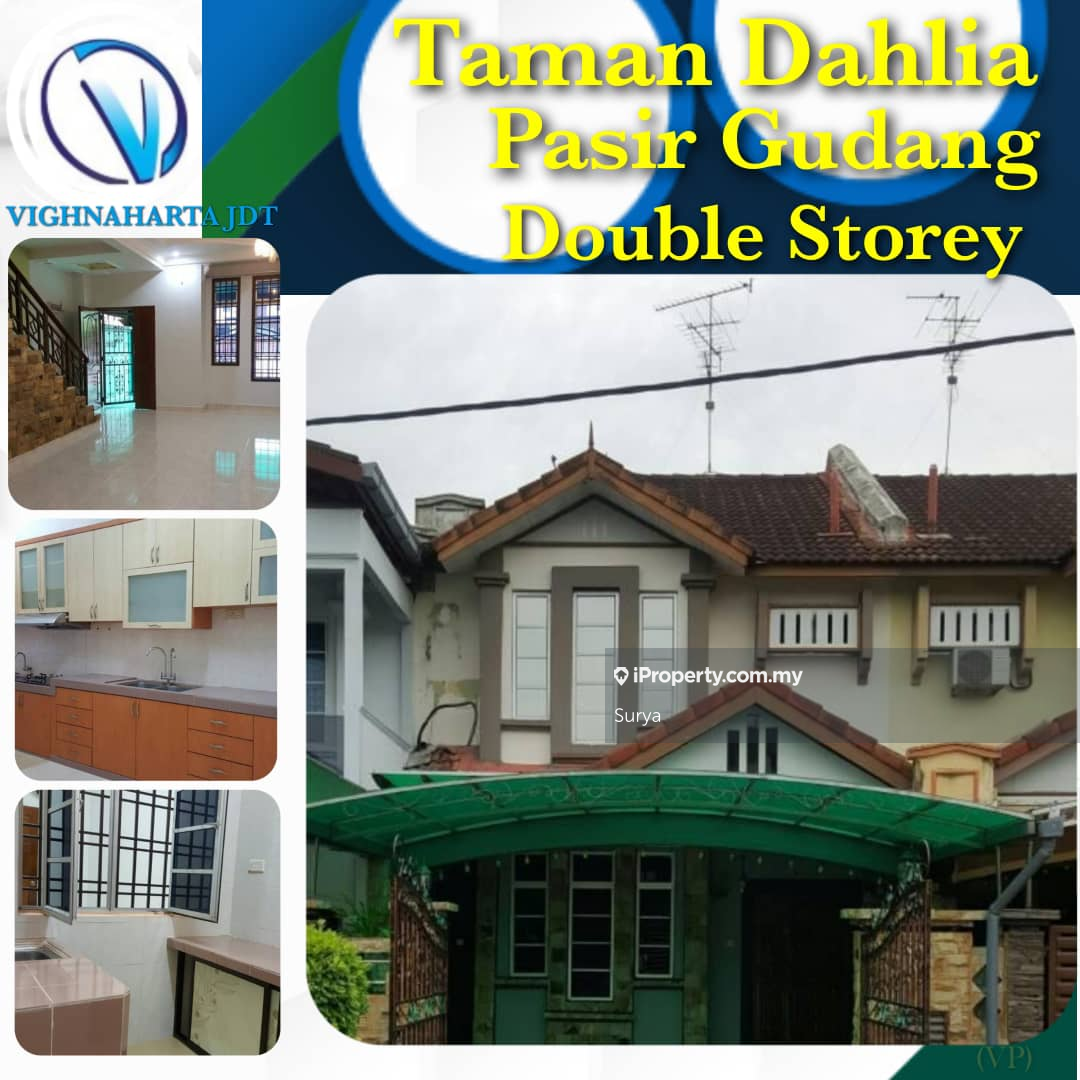 Taman Bukit Dahlia Johor Bahru Intermediate 2 Sty Terrace Link House 4 Bedrooms For Sale Iproperty Com My