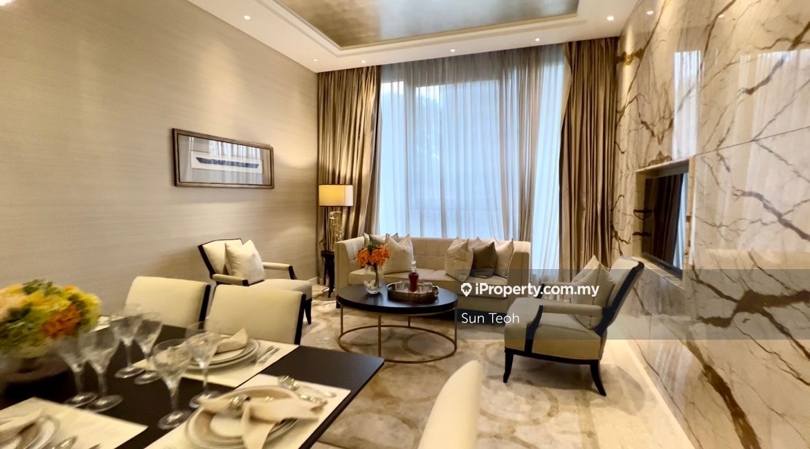 Pavilion Ceylon Hill Serviced Residence 2+1 bedrooms for sale in KL