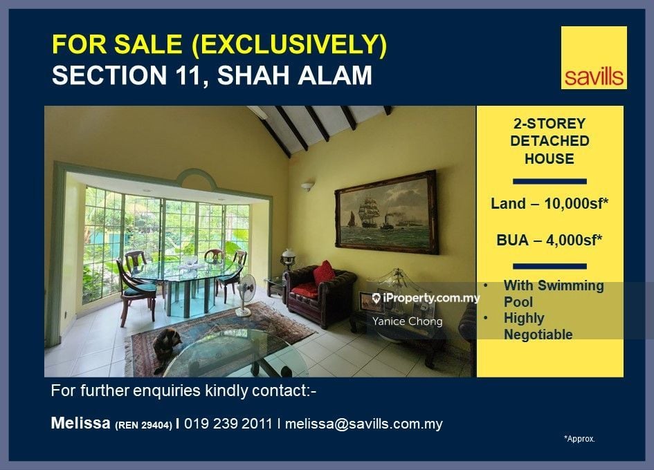 Shah Alam, Section 11, Seksyen 11, Seksyen 2, Shah Alam for sale RM2100000 iProperty Malaysia