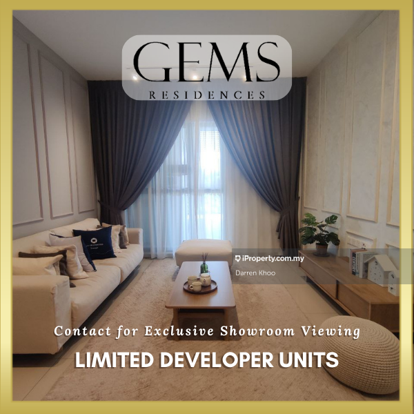 Gems Residences Serviced Residence 3 bedrooms for sale in Putrajaya