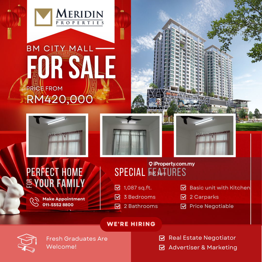 BM City Suites @ BM City Mall, Bukit Mertajam