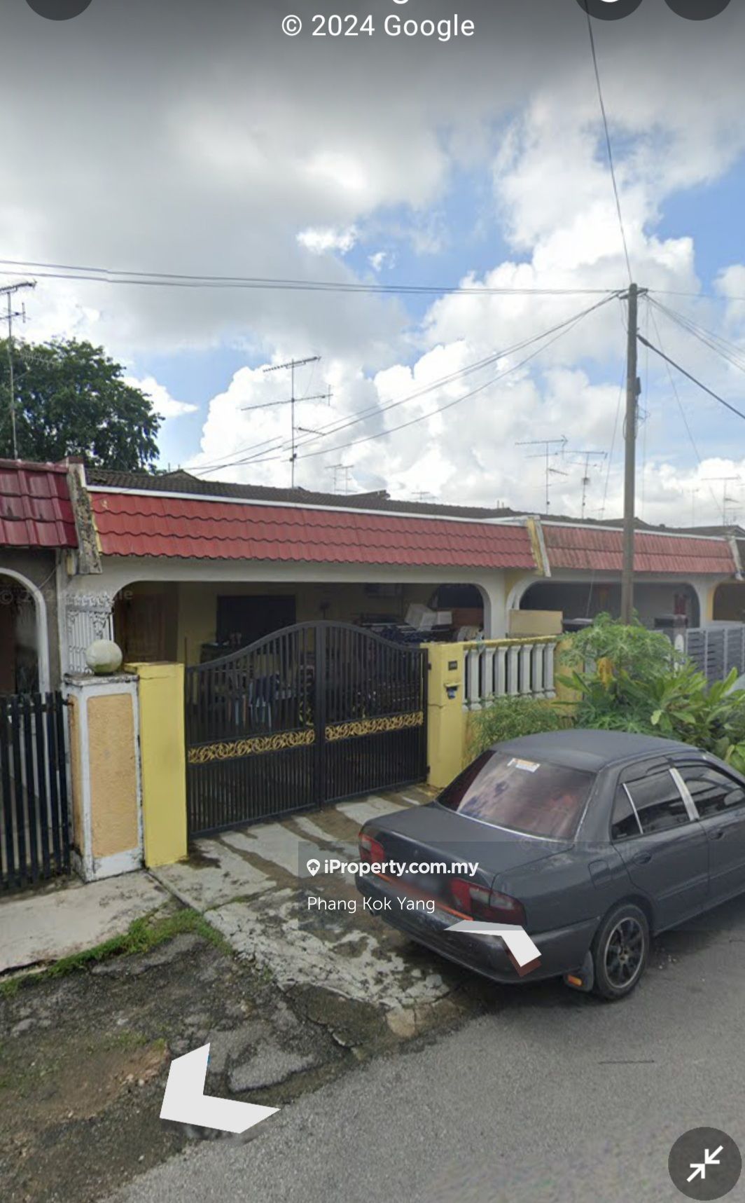 Single sty terrace house at Taman Bahagia, Senai, Senai for sale