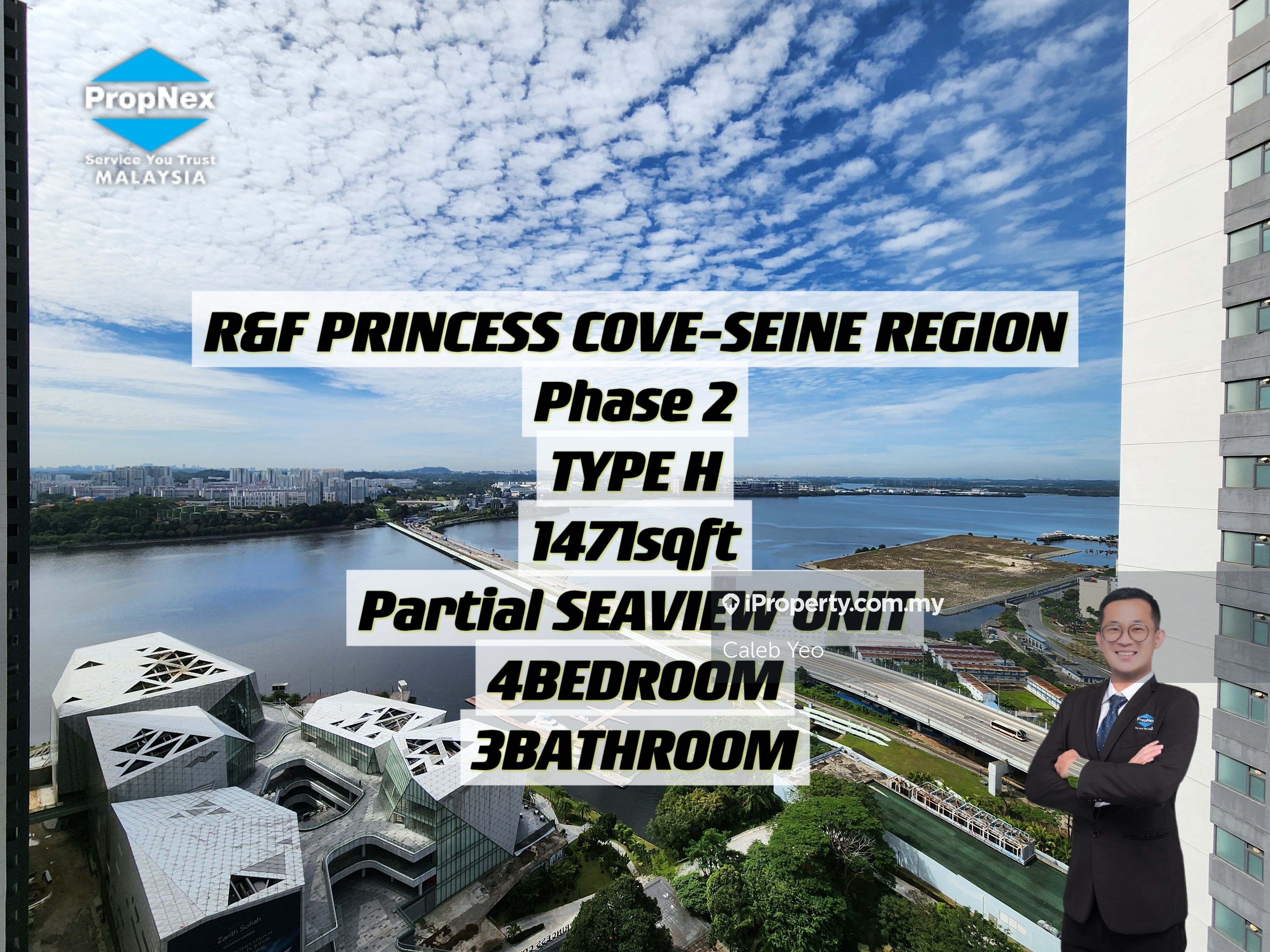 R&F Princess Cove Serviced Residence 4 bedrooms for sale in Johor Bahru