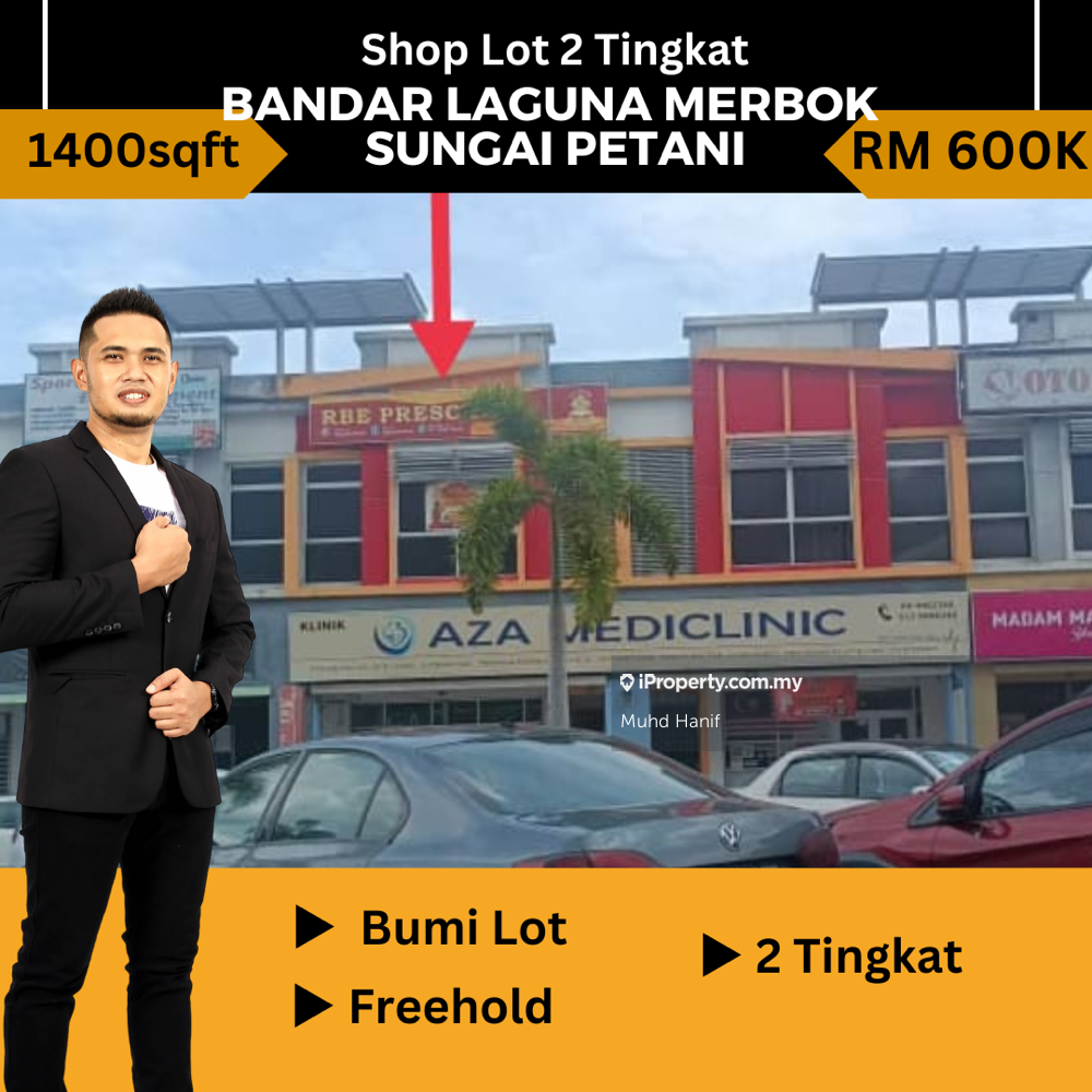 Shop, Bandar Laguna Merbok, Sungai Petani Shop for sale