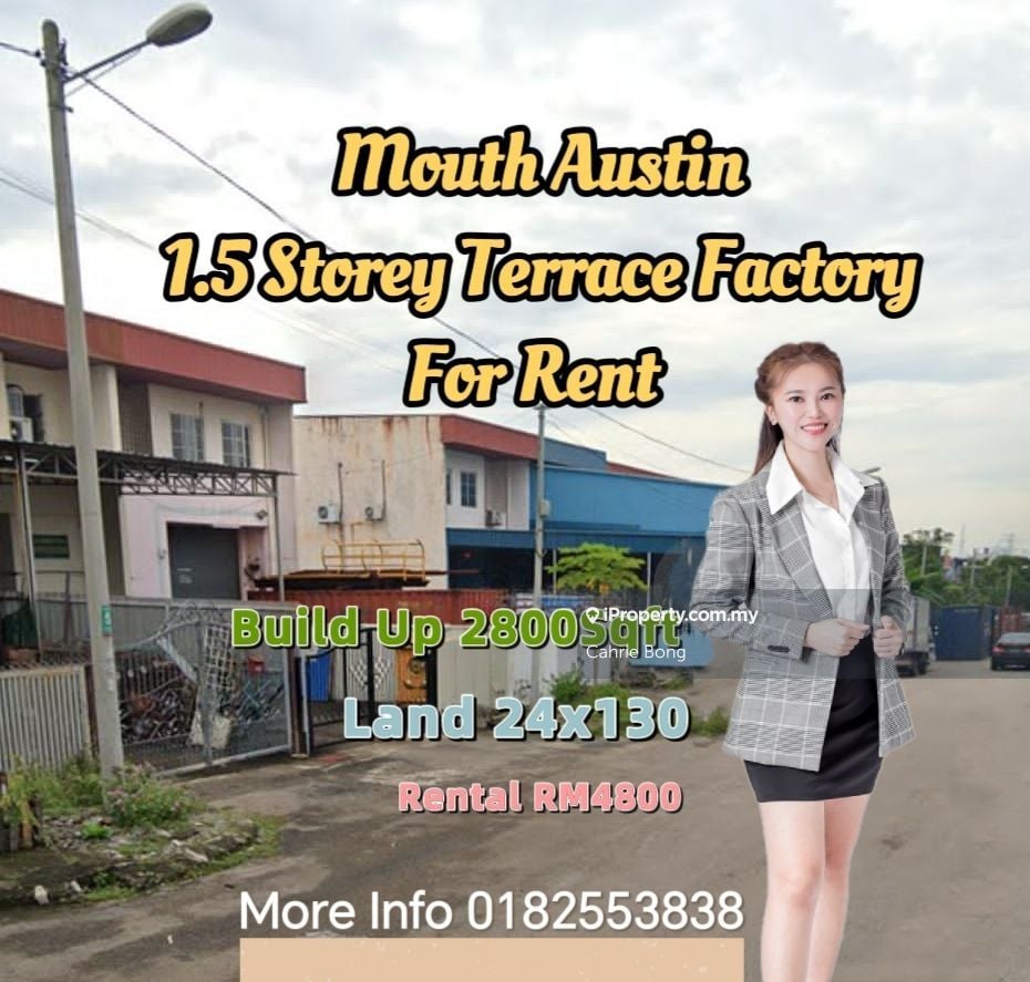 Taman Mount Austin Terrace Factory For Rent, Taman Mount Austin Terrace