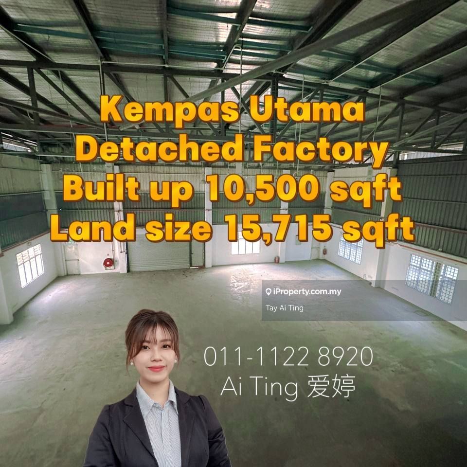 Kempas Utama Detached Factory, Kempas Utama, Johor Bahru for sale ...