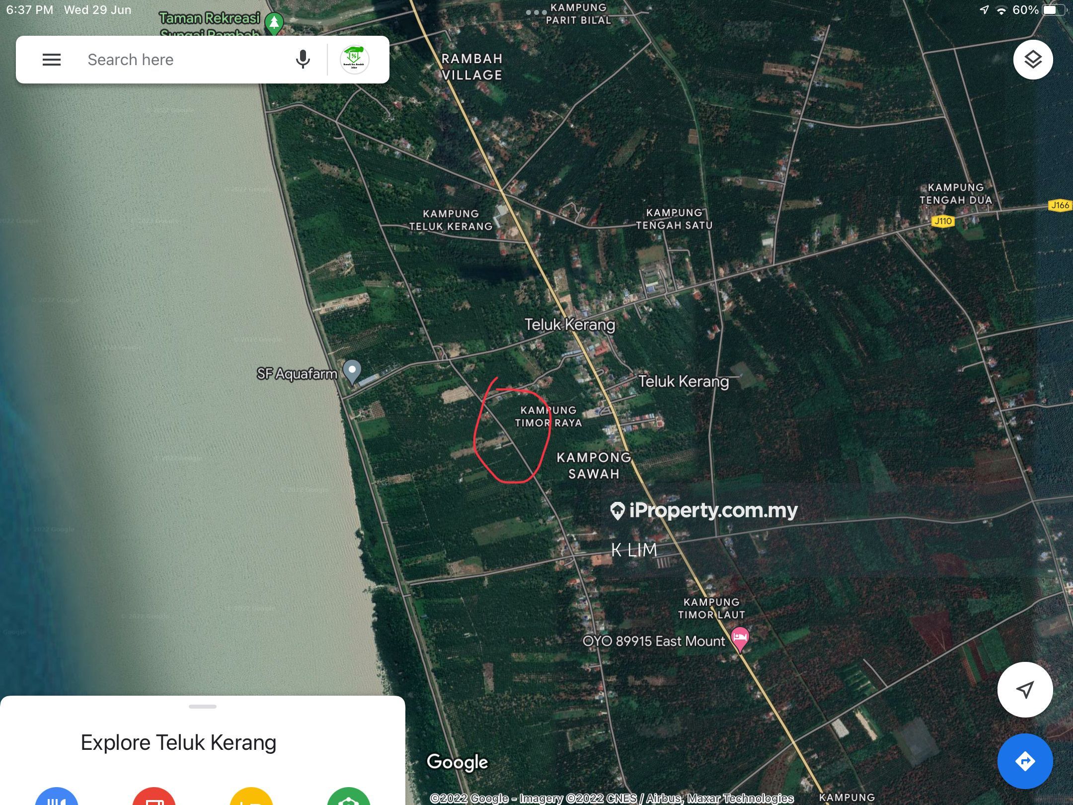 Durian, Banana Agricultural Land Teluk Kerang, Mukim Rimba Terjun