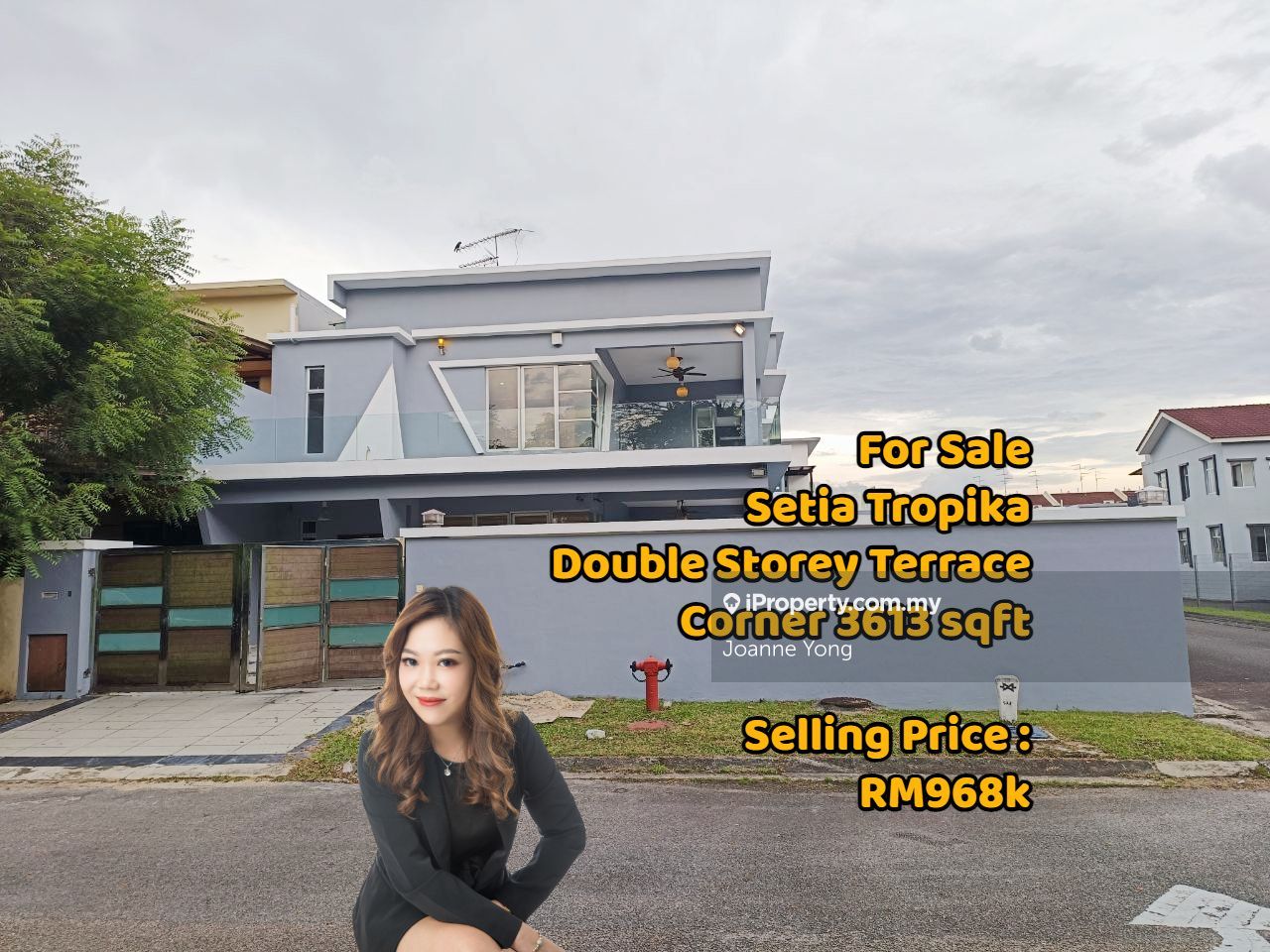 Setia Tropika, Johor Bahru Corner lot 2sty Terrace/Link House 5