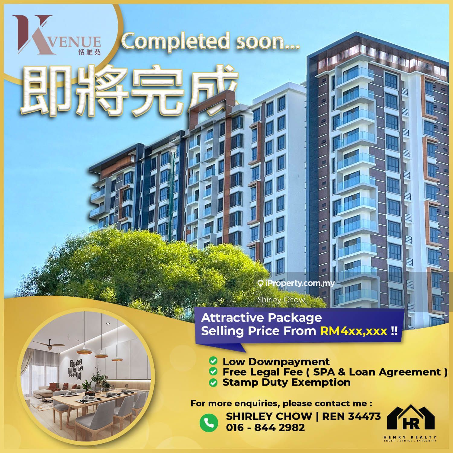 K Avenue Serviced Residence for sale in Kota Kinabalu, Sabah