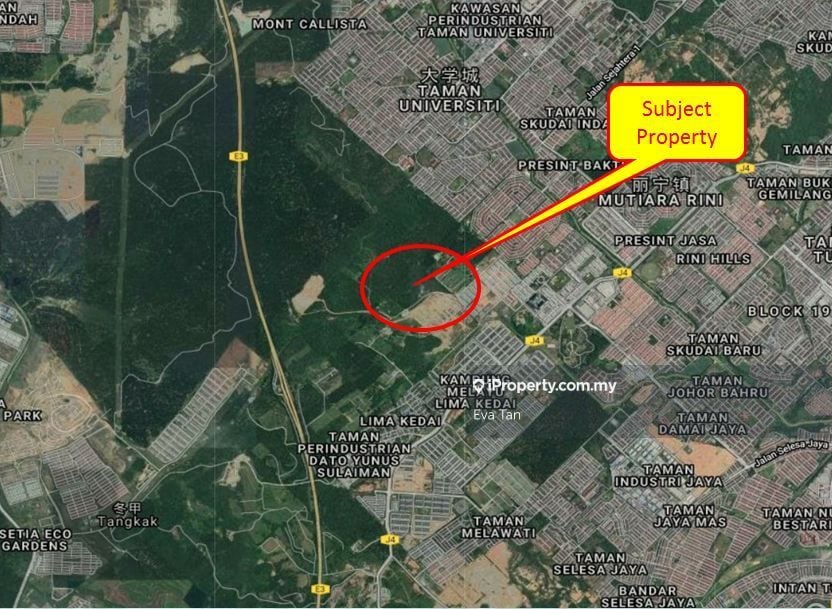 JB Zoning Industrial Agriculture Land, Johor Bahru Industrial Land for