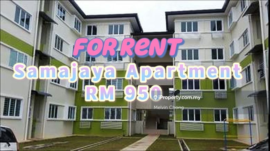 Samajaya Apartment Apartment 3 bedrooms for rent in Kuching, Sarawak