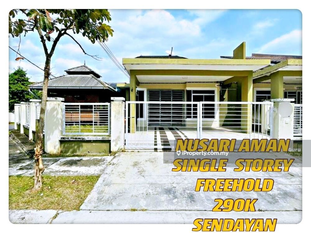 NUSARI AMAN SINGLE STOREY, Bandar Sri Sendayan Intermediate 1sty
