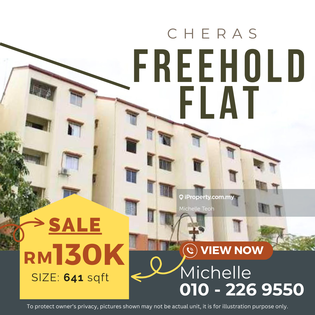Glen Court Flat 2 bedrooms for sale in Bandar Sungai Long, Selangor