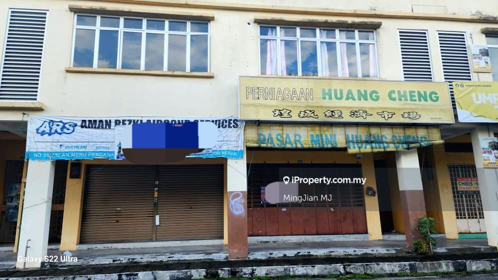 Main Road Frontage Meru Perdana Shop Lot For Rent , Ipoh Shop for rent