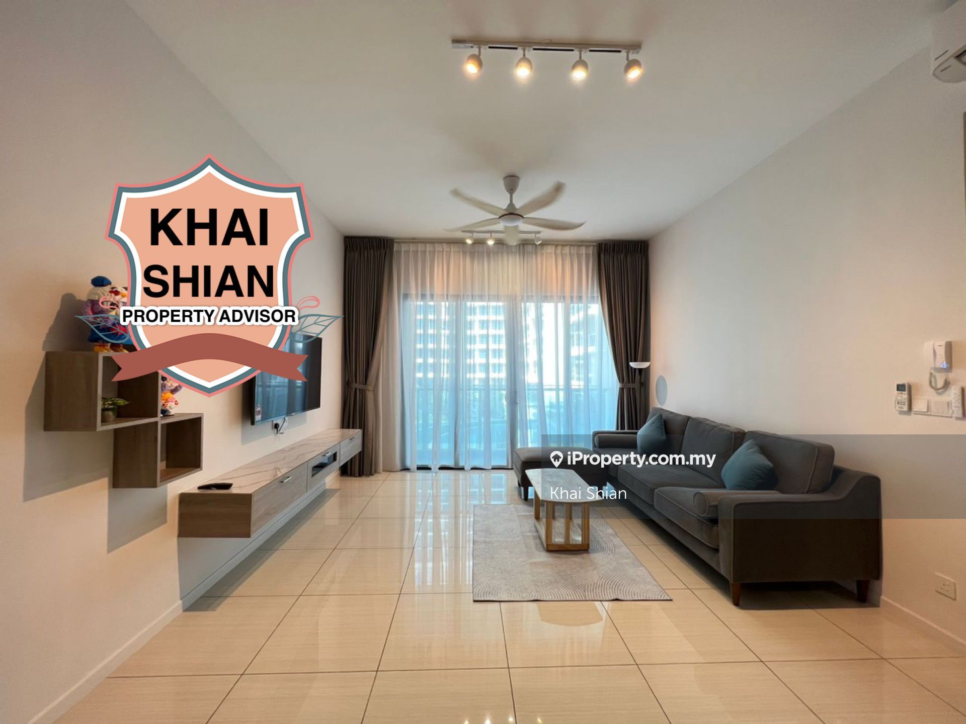 Queens Waterfront Condominium 3 bedrooms for rent in Bayan Lepas