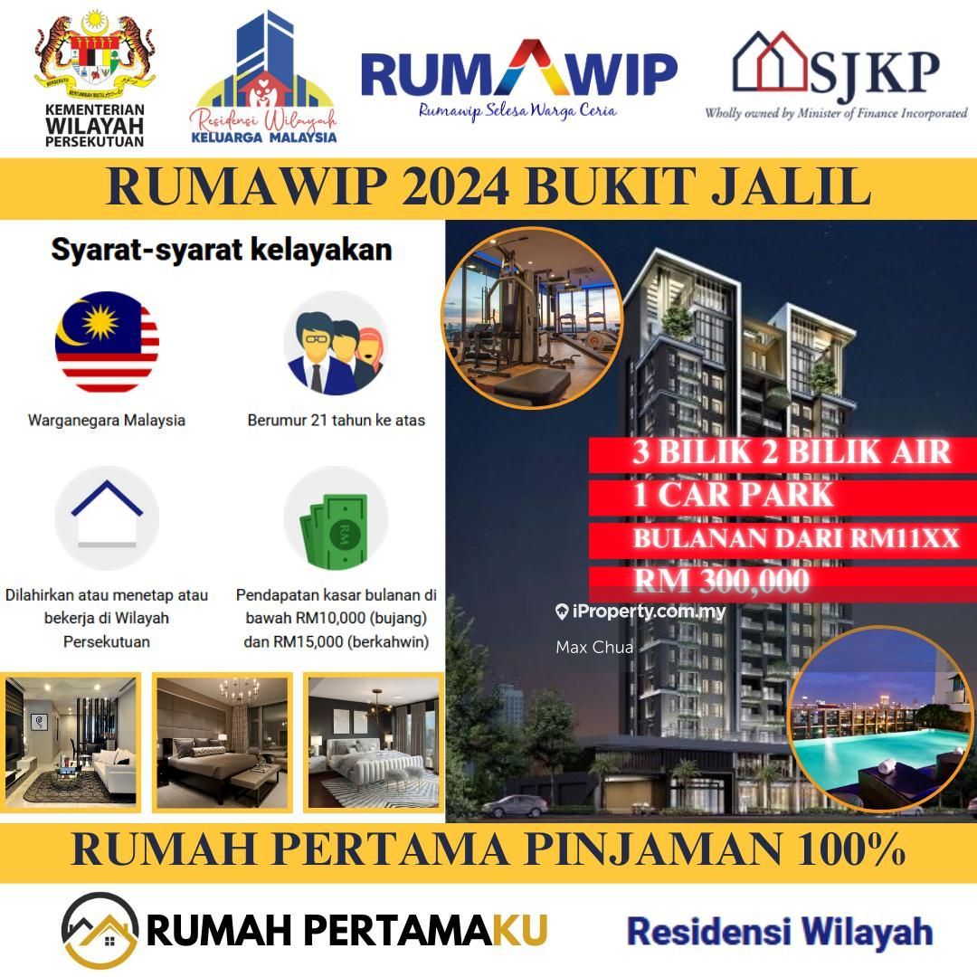 Kinrara Mas Condominium 3 bedrooms for sale in Bukit Jalil, Kuala ...