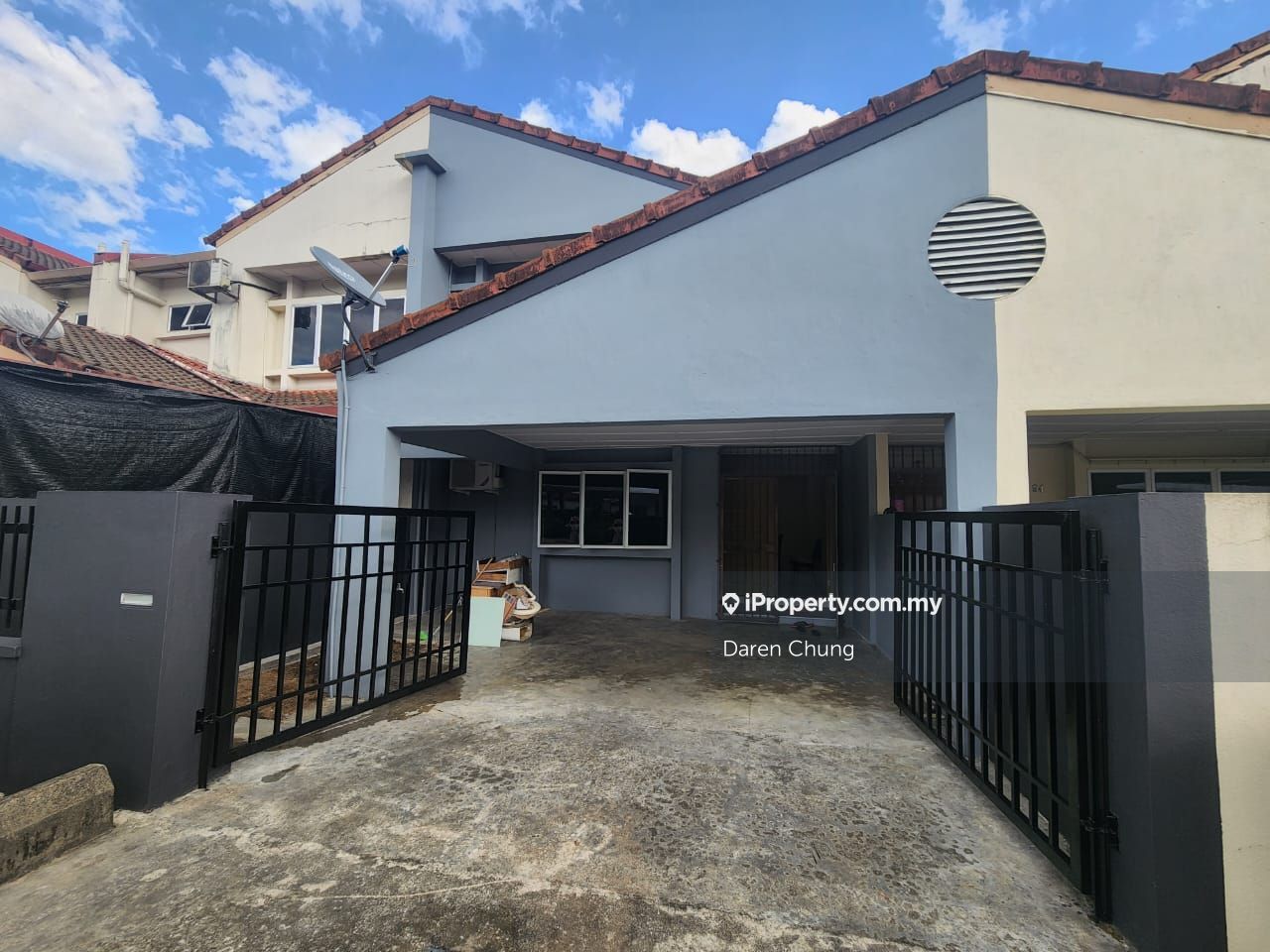 Tabuan Park Double Storey House For Rent, Kuching 2sty Terrace/Link