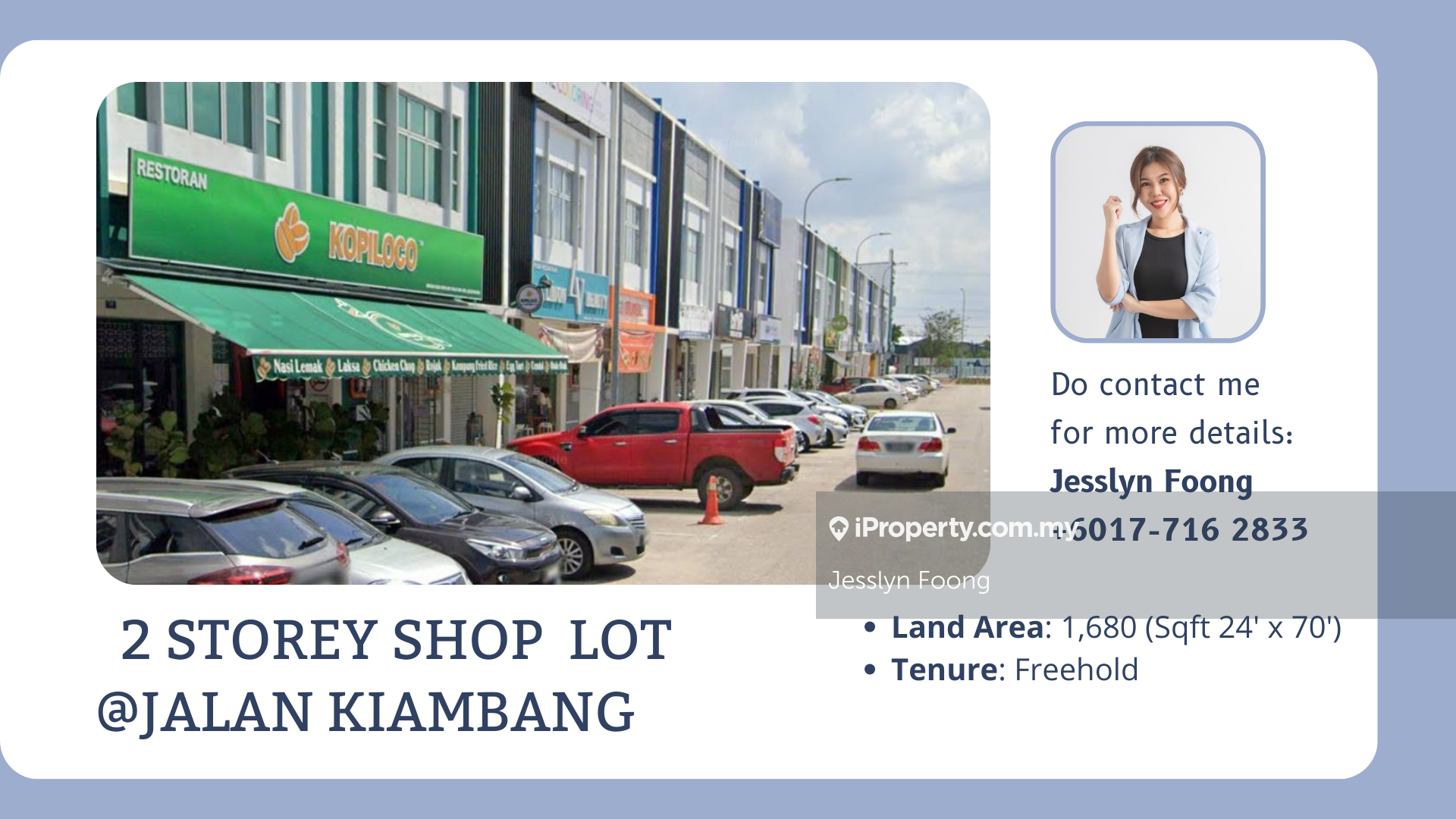 Jalan Kiambang 13 Taman Sri Pandan, 2 Storey Shop Lot For Sale, Johor