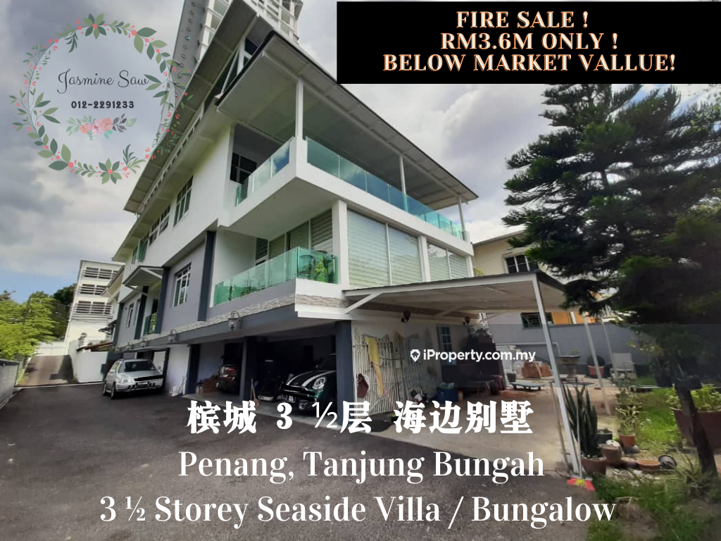 3 Storey Seaside Bungalow Tanjung Bungah 3 海边别墅 Commercial Bungalow 6 2 Bedrooms For Sale In Tanjung Bungah Penang Iproperty Com My