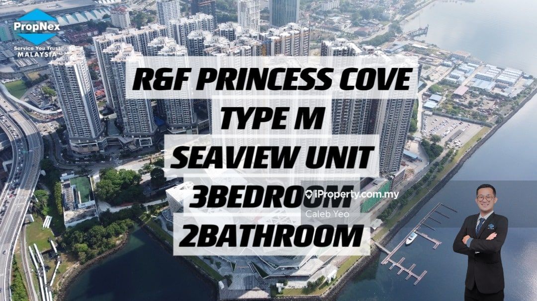 R&F Princess Cove Serviced Residence 3 bedrooms for sale in Johor Bahru