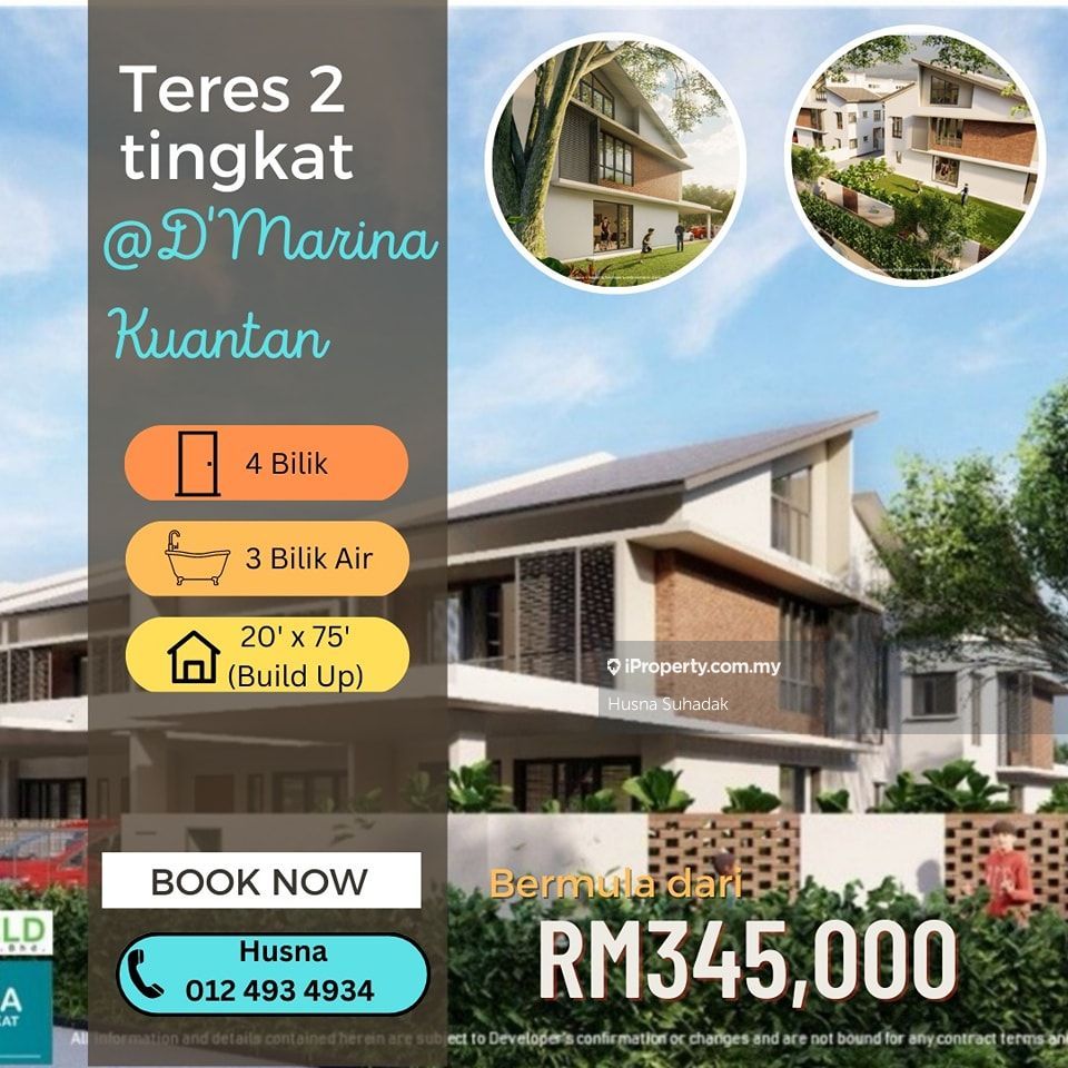 Kuantan 2sty Terrace/Link House 3 bedrooms for sale
