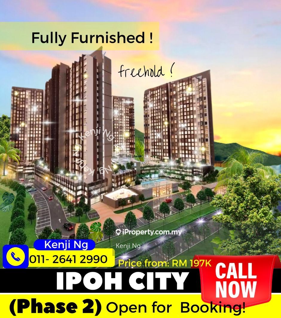 The Anderson Intermediate Condominium 1 bedroom for sale in Ipoh, Perak