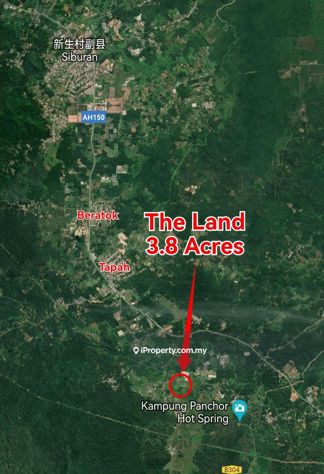 3.8 Acres Land at 27th Mile, near Skuduk Padi Field Kuching , Kuching