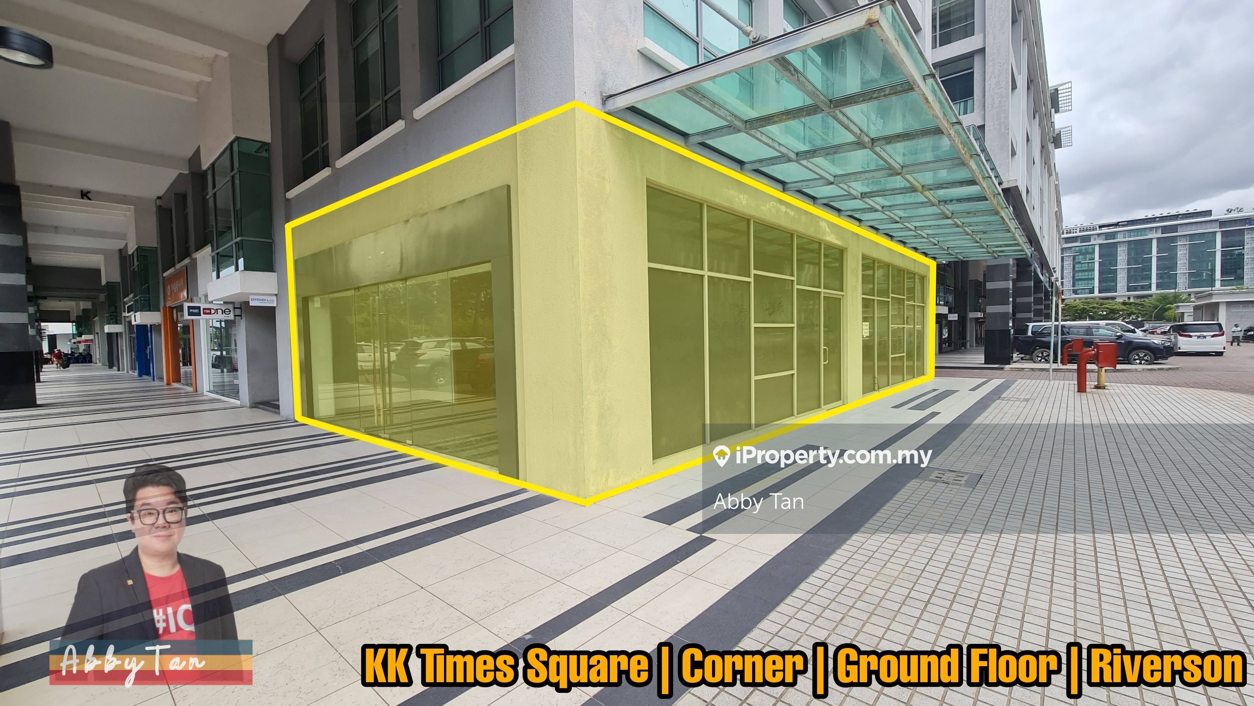 For RENT KK Times Square Corner Ground floor Riverson, KK Time