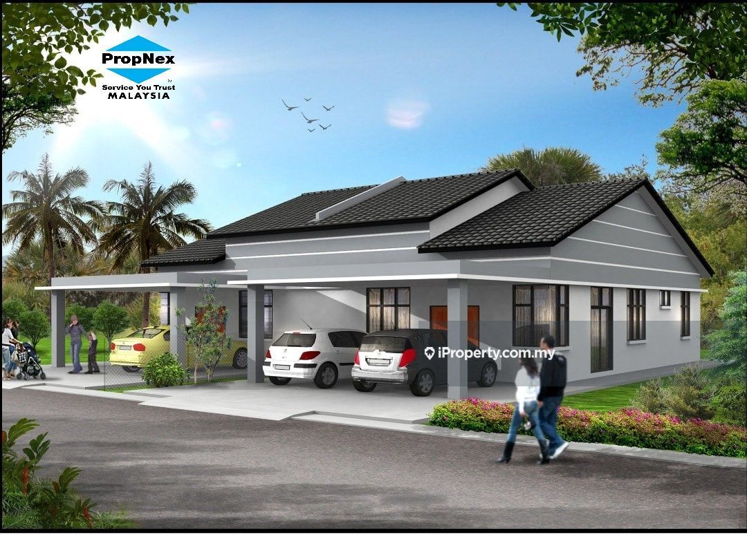 Rumah Semi D 360K design modern, Kuantan Semi-detached House 4 bedrooms ...