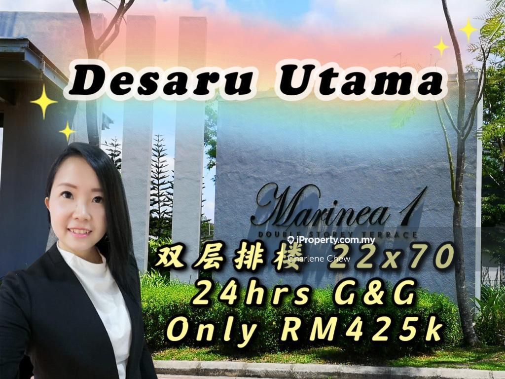 Taman Desaru Utama Marinea 1, Double Storey 22x70, Kota Tinggi
