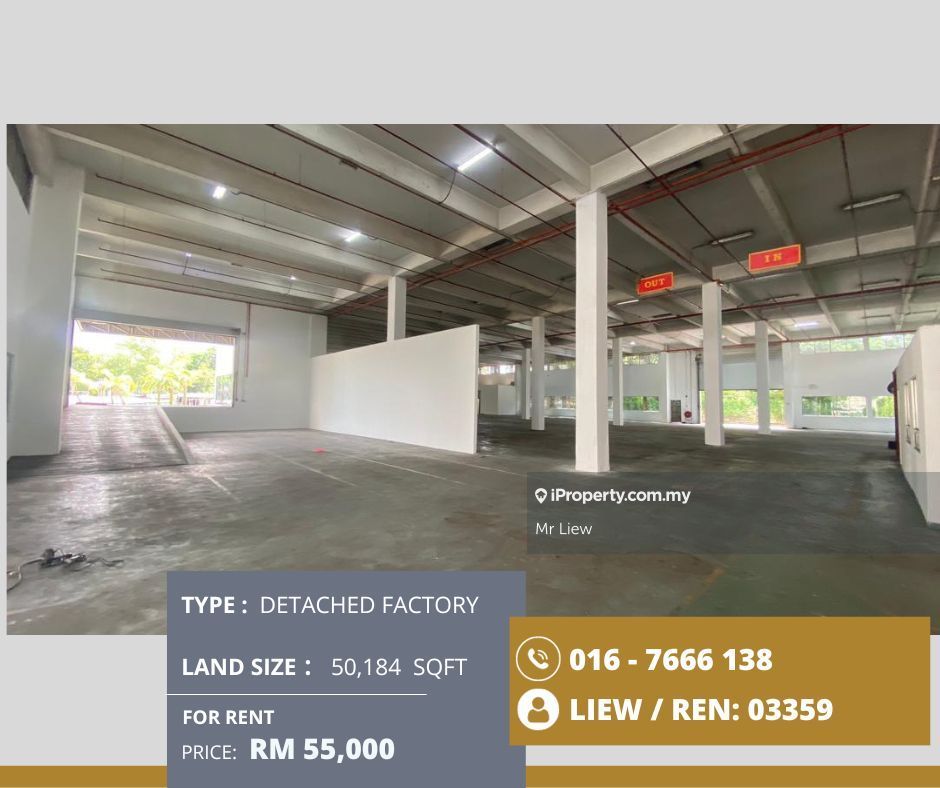 Tampoi@Detached Factory, Tampoi, Johor Bahru Detached Factory For Rent ...