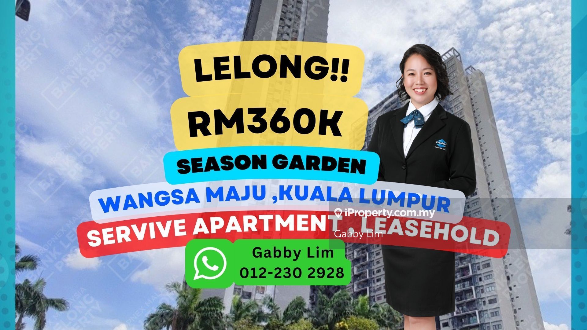 Seasons Garden Residences, Taman Setapak Jaya, Wangsa Maju for sale ...