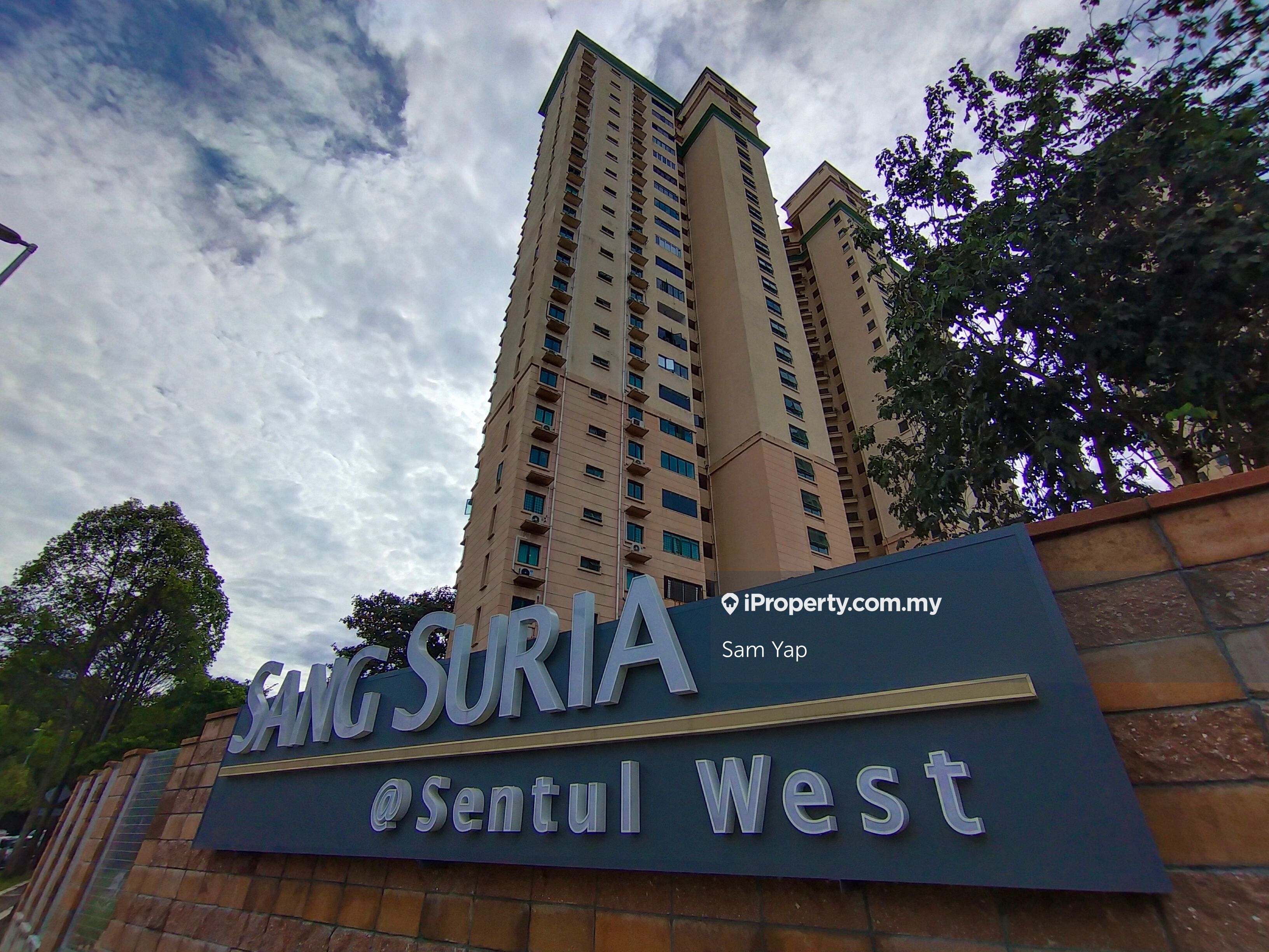 Sang Suria Corner lot Condominium 3 bedrooms for sale in Sentul, Kuala