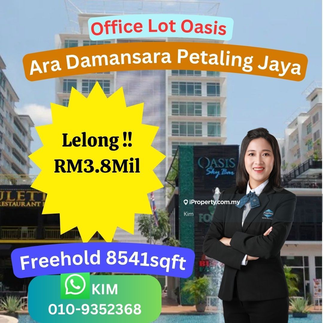 Oasis Ara Damansara, Ara Damansara, Petaling Jaya for sale - RM3800000 ...