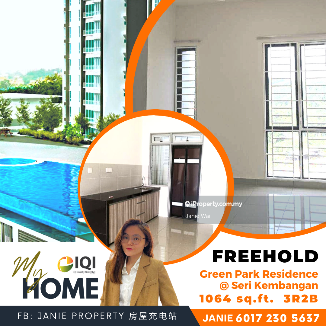 Green Park Residence Intermediate Condominium 3 bedrooms for sale in