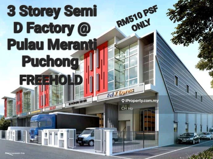 Pulau Meranti Industrial Park Puchong , Selangor , Puchong for sale