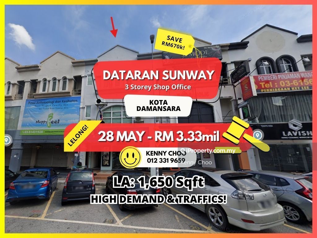 Kota Damansara, Dataran Sunway, Kota Damansara for sale RM3330000
