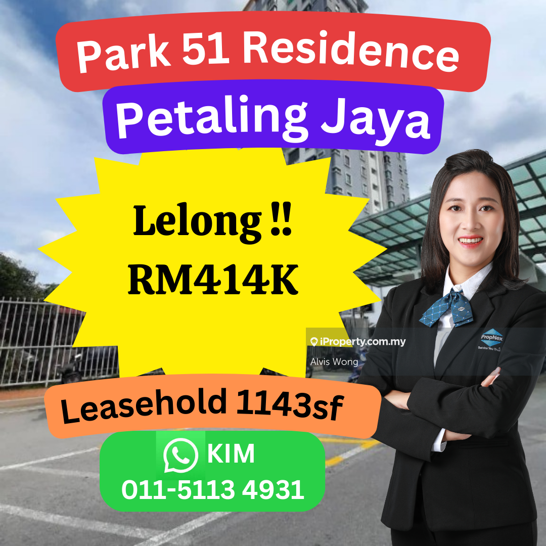 Park 51 Residency Condominium 3 bedrooms for sale in Petaling Jaya ...