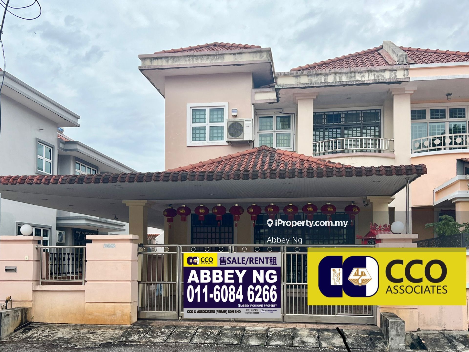 Taman Pertama, First Garden, Ipoh Cluster House 5+1 bedrooms for sale