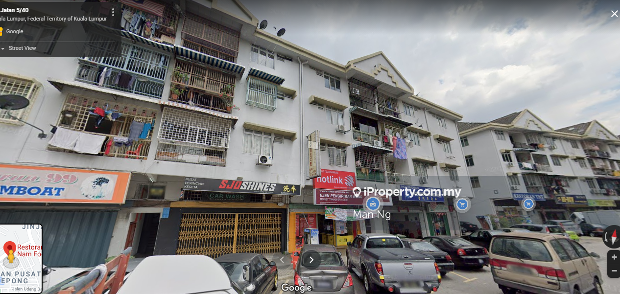 Taman Pusat Kepong Adjoining Shop, Kepong Shop for rent