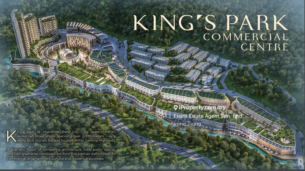 King's Park, Gohtong Jaya , Genting Highlands Retail Space for sale