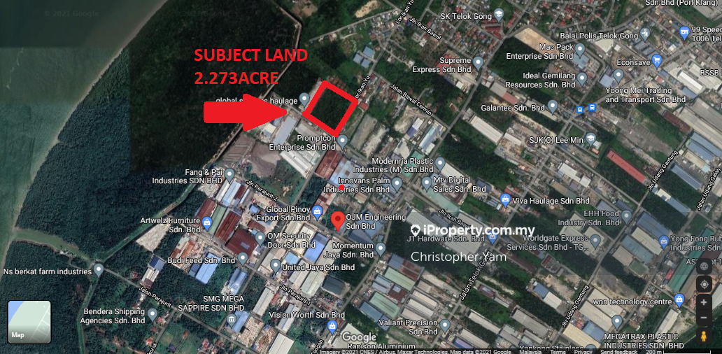 Klang Telok Gong Industrial Land 2 273 Acre Near Port Klang Telok Gong Industrial Land 2 273 Acre Port Klang Industrial Land For Sale Iproperty Com My
