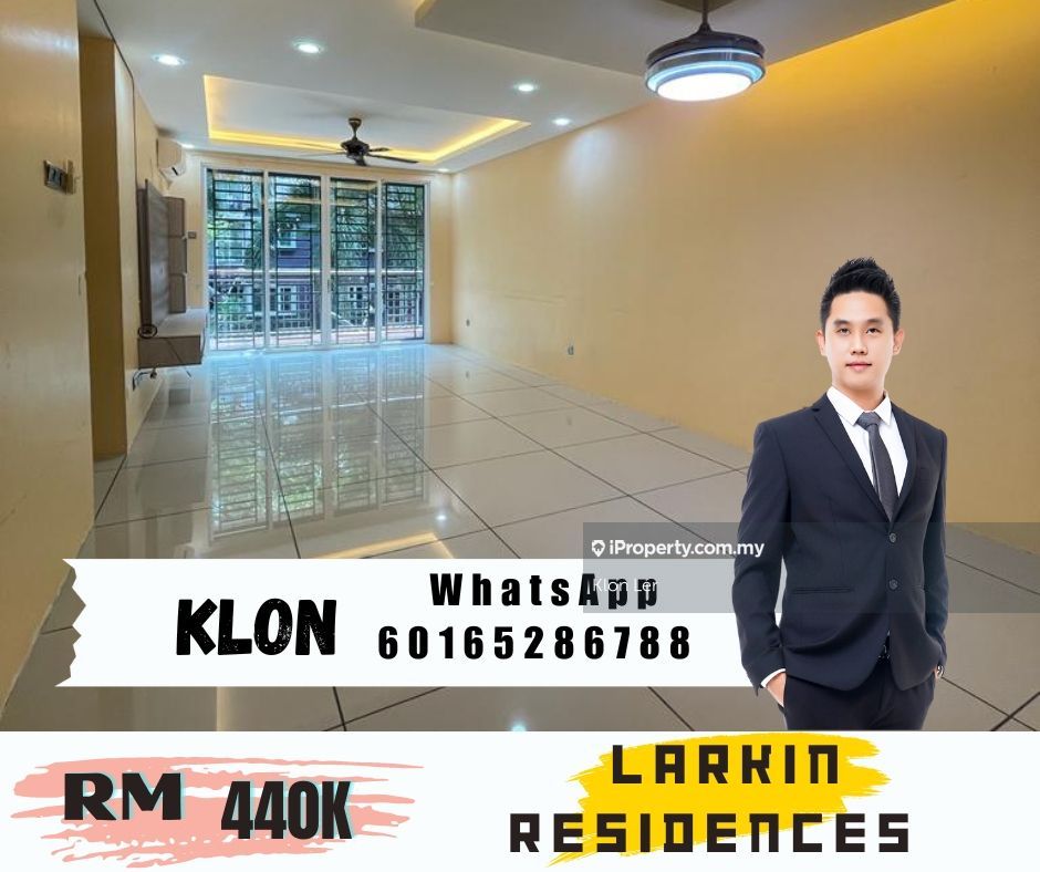 Larkin Residence Apartment 3 bedrooms for sale in Johor Bahru, Johor