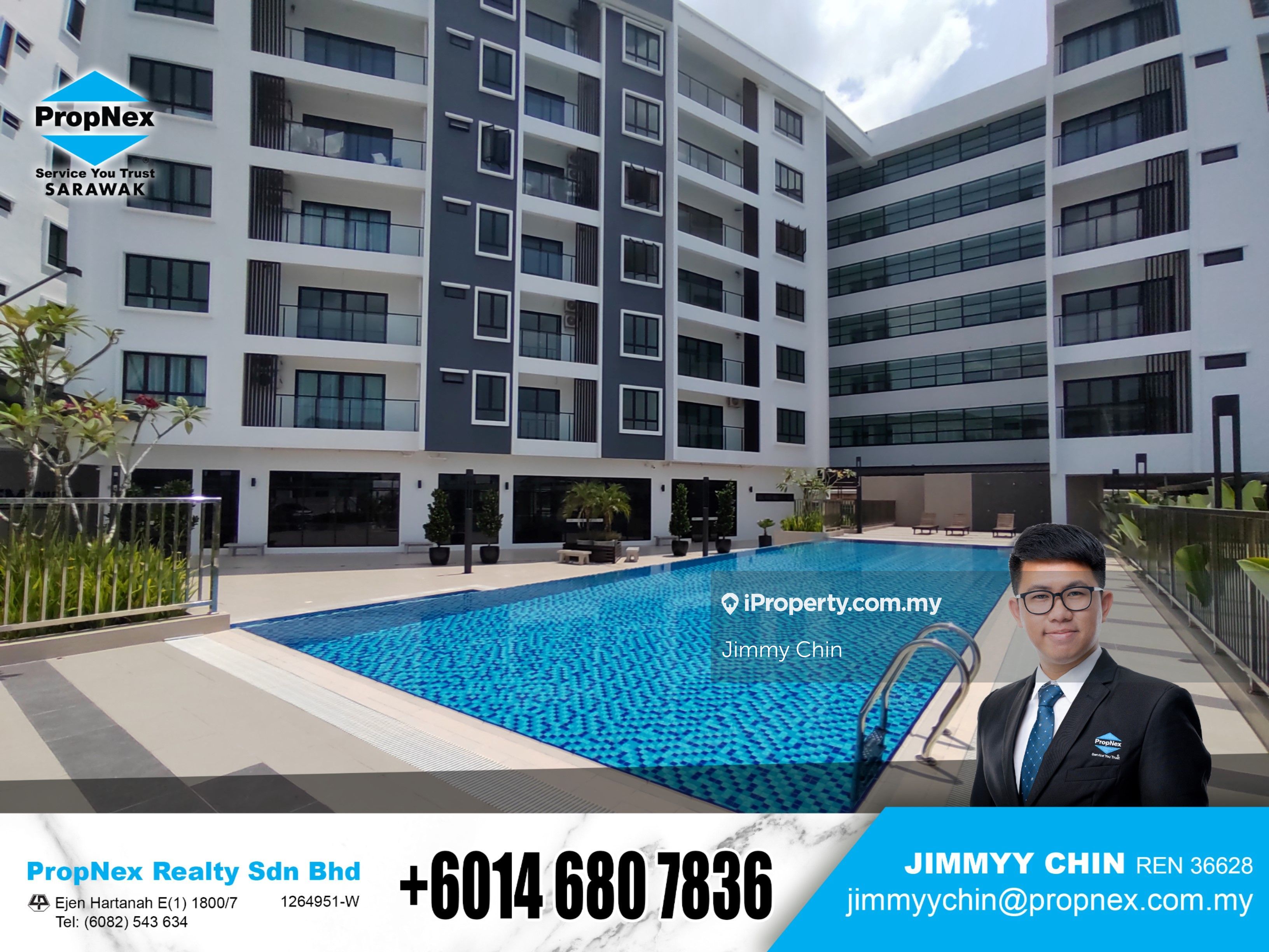 Gem Suites Serviced Residence 3 bedrooms for sale in Kuching, Sarawak