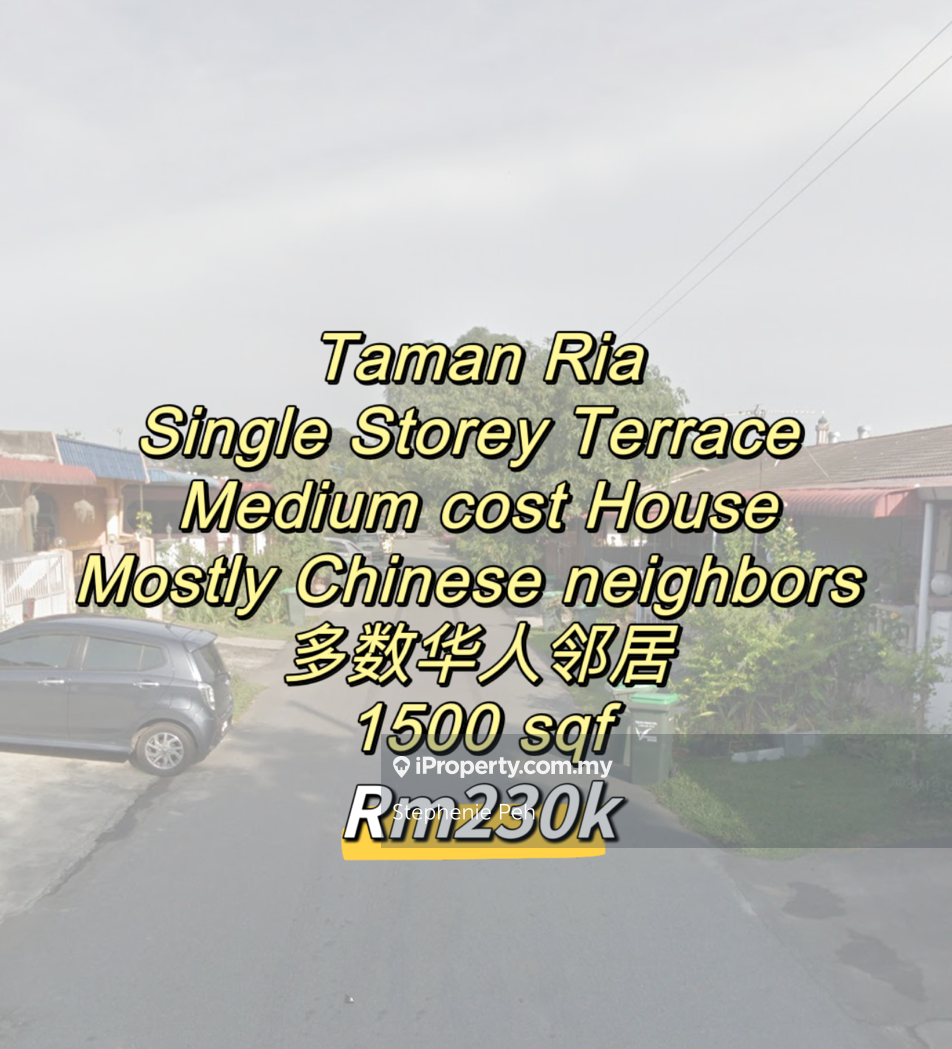 TAMAN RIA MEDIUM COST HOUSE NEAR LAGENDA HEIGHT, Sungai Petani 1sty