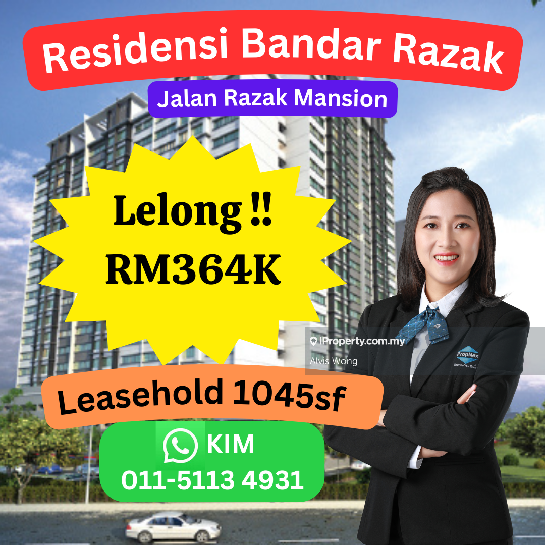 1 Razak Mansion Condominium 3 bedrooms for sale in Sungai Besi, Kuala ...