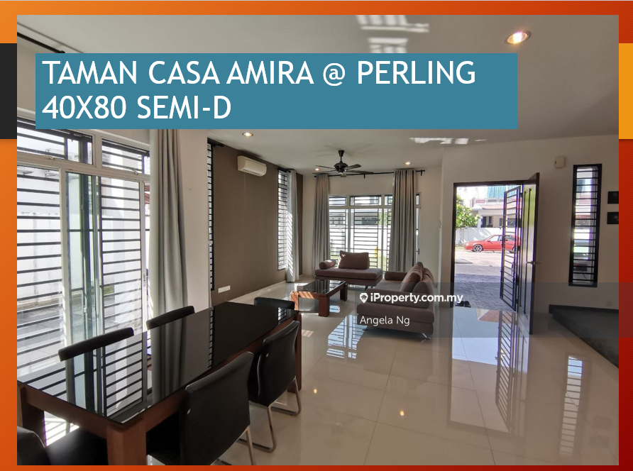 Taman Casa Amira, Perling Intermediate Semidetached House 4 bedrooms