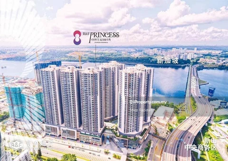 R&F Princess Cove Serviced Residence 1 bedroom for sale in Johor Bahru