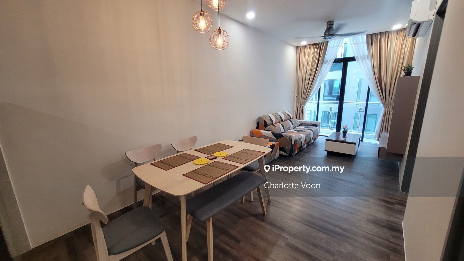 HK Square Apartment Apartment 2 bedrooms for rent in Kuching, Sarawak