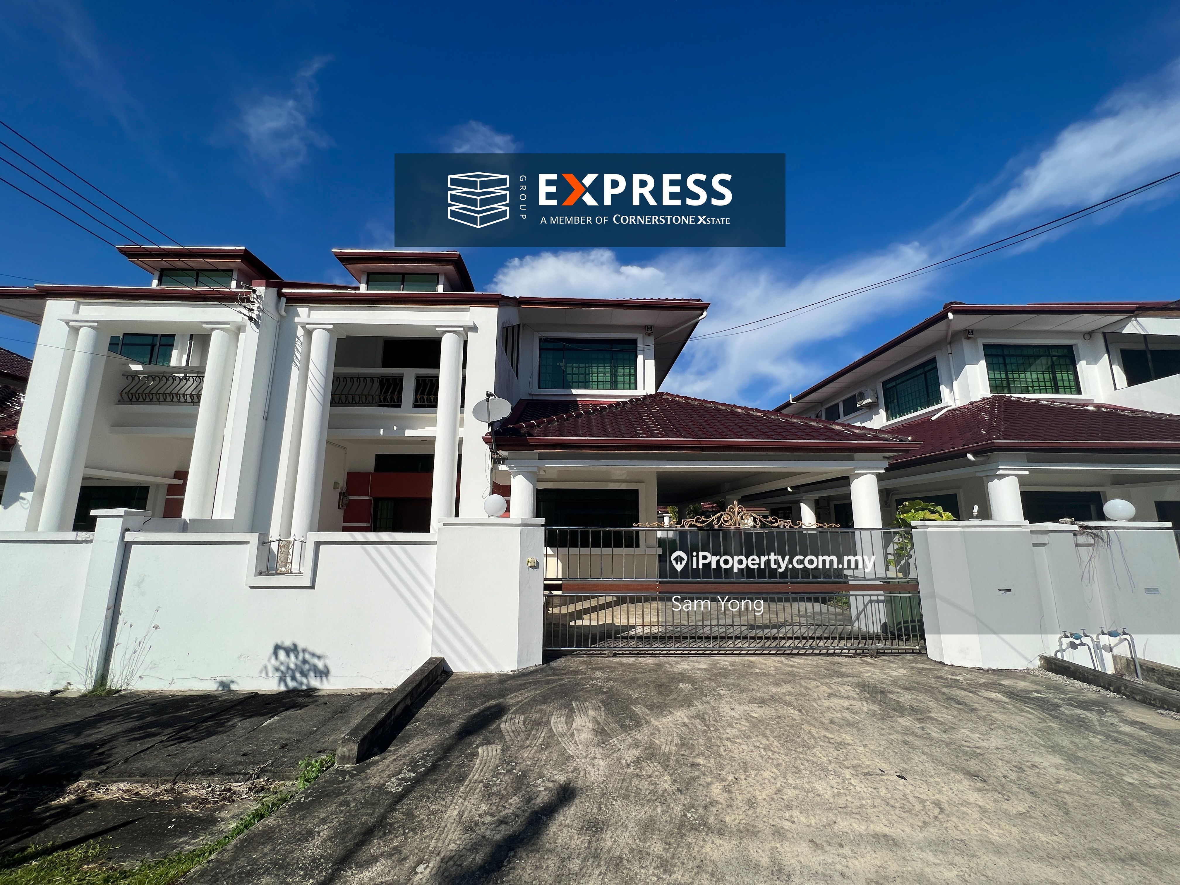 Double Storey Semi Detached House, Taman Bayshore, Miri Semidetached